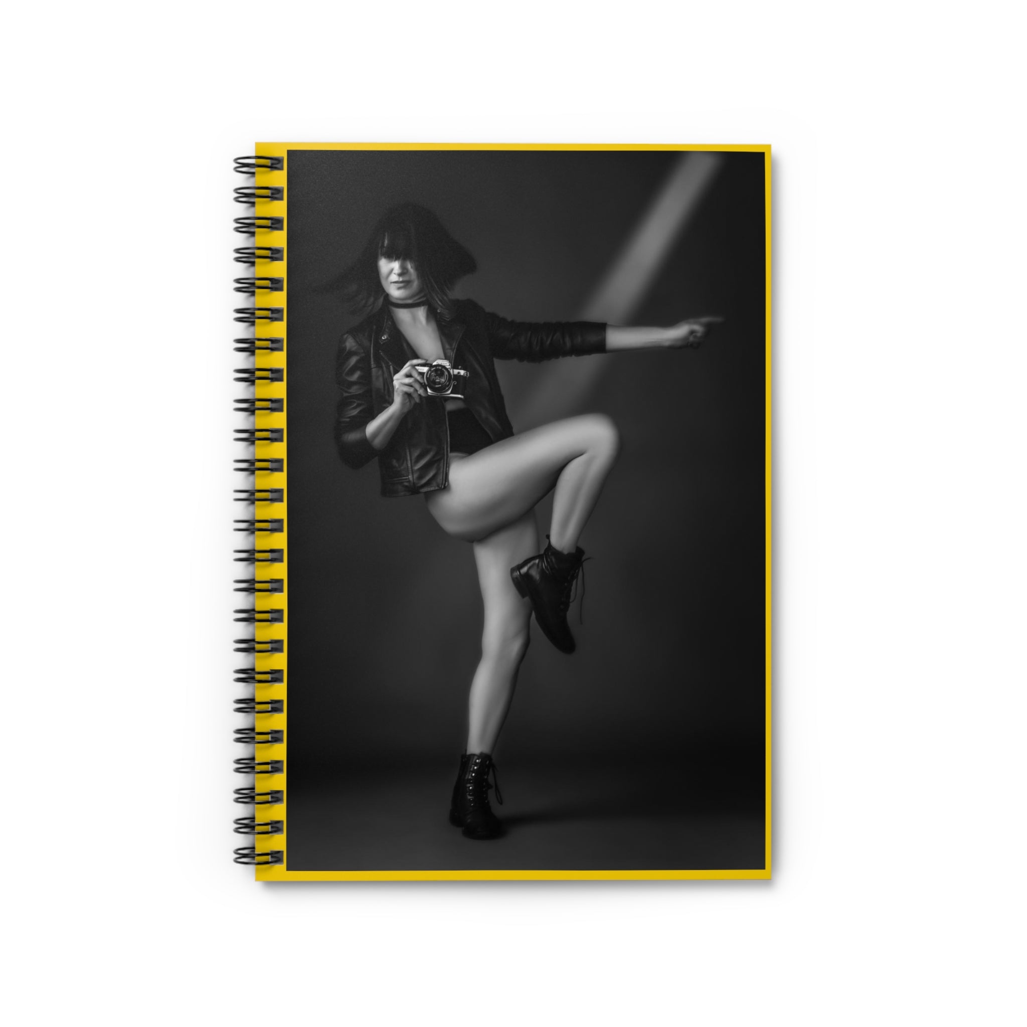 Yuliya Panchenko Boudoir Spiral Notebook - Ruled Line