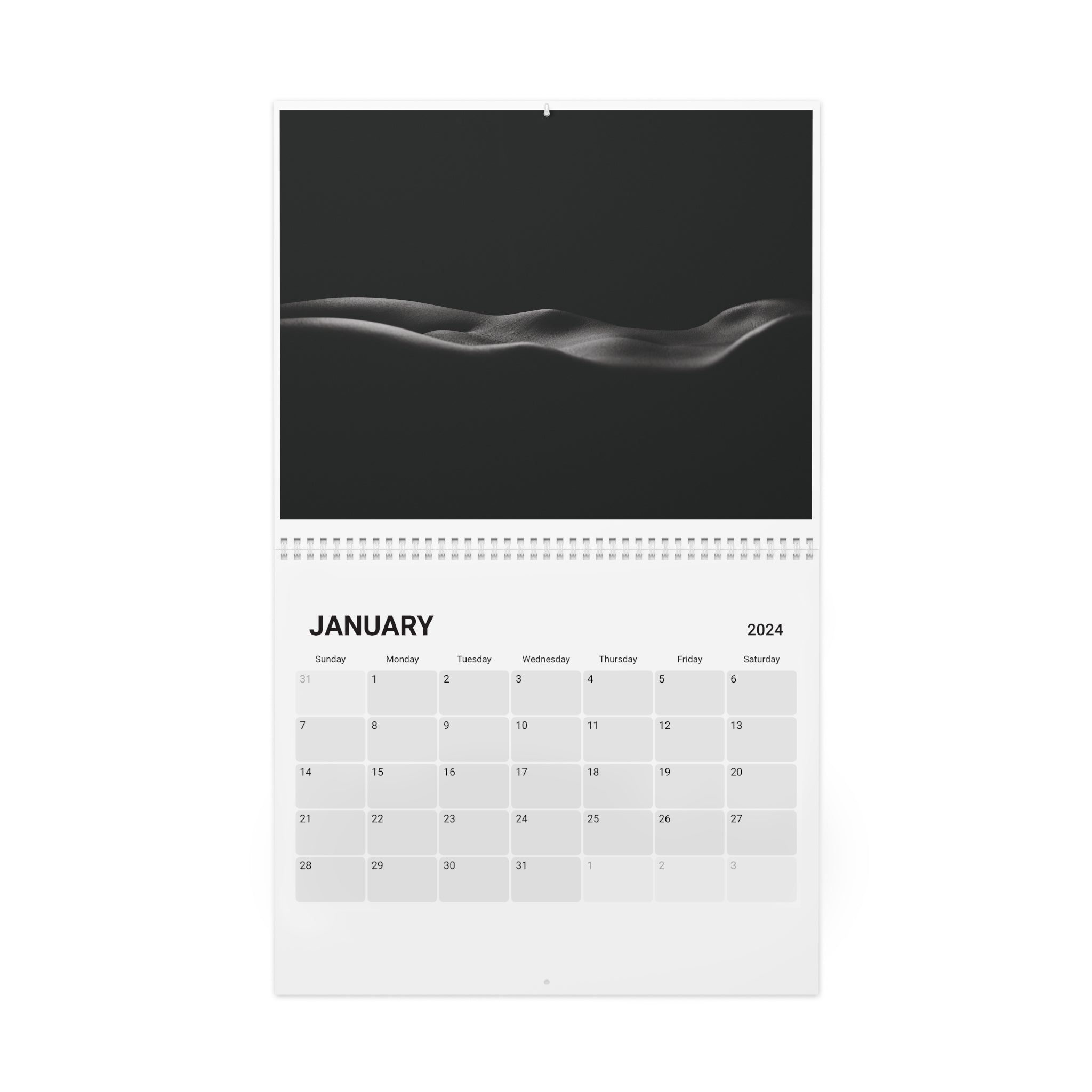 Bodyscape Nude Photography Calendar (2024)