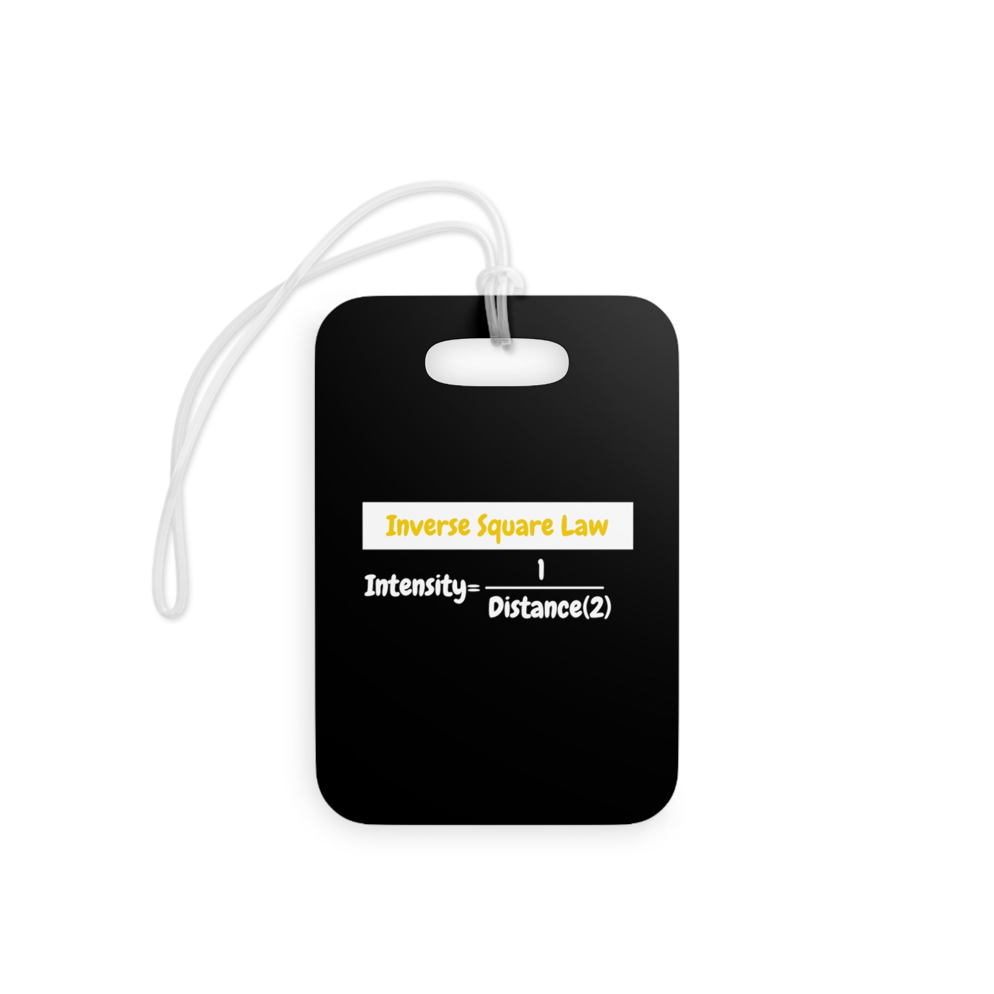 Inverse Square Law Luggage Tags for Photographers
